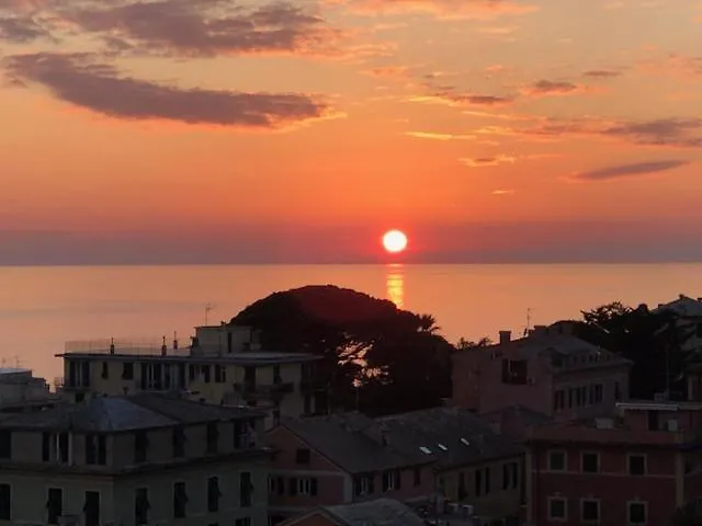 Romantic garden sea view Nervi Genua Apartment