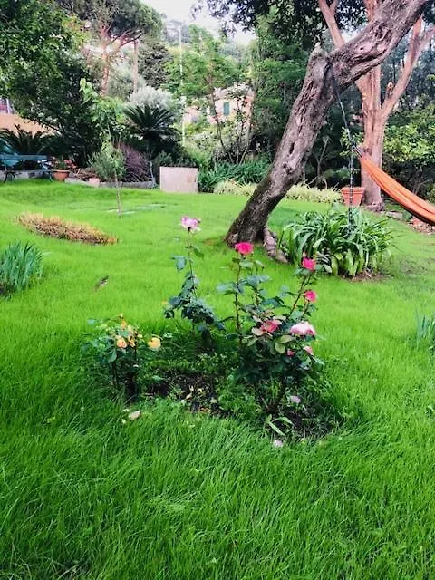 Romantic Garden Sea View Nervi Genova Apartman